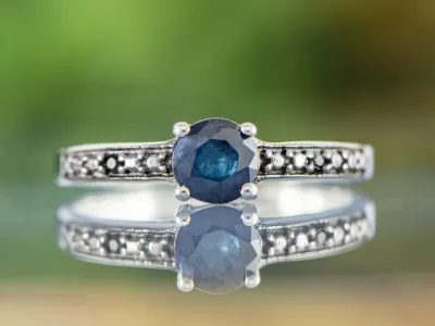 Inel cu Safir