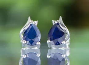 Cercei cu Safir