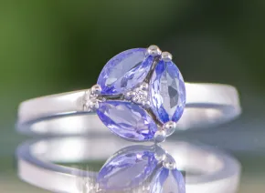 Inel cu Tanzanite