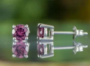Cercei cu Granat-Rodolite 5mm