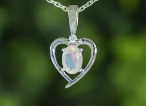 Inimă cu Opal