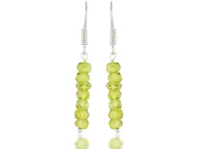 Cercei cu Peridot