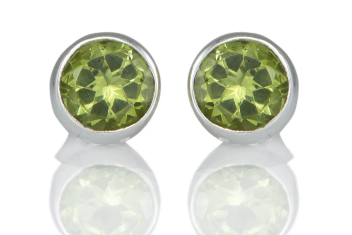 Cercei cu Peridot