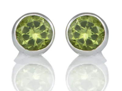 Cercei cu Peridot