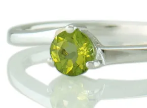 Inel cu Peridot