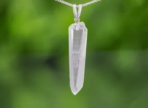 Pandantiv cu cristal lemurian