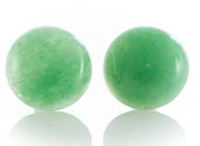 Cercei cu Aventurin Verde